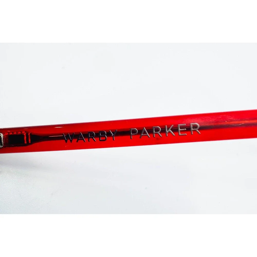 Warby Parker Daisy M 623 Eyeglasses Women Red Cat Eye 52-16-140